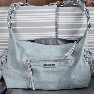 Madden NYC Light Blue Women's Shoulder Bag